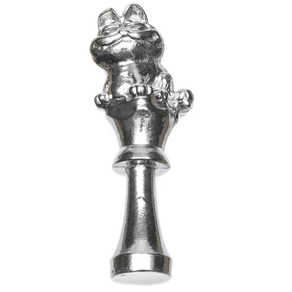 Tampers & Tools Larry Blackett Tamper - Pewter Lazy Cat