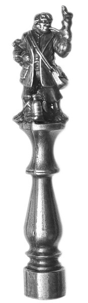 Tampers & Tools Larry Blackett Tamper - Pewter Smoke in the Air