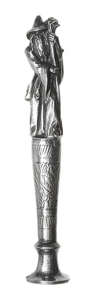 Tampers & Tools Larry Blackett Tamper - Pewter Gandalf the Wizard