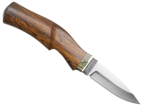 Tampers & Tools Neerup Tobacco Knife - Buffalo Cocobolo with Silver