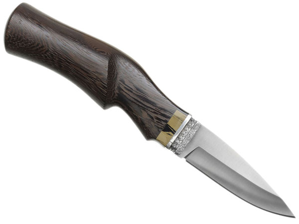 Tampers & Tools Neerup Tobacco Knife - Buffalo Wenge with Silver