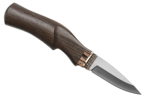 Tampers & Tools Neerup Tobacco Knife - Buffalo Wenge with Brass
