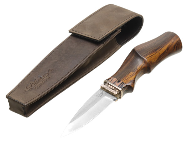 Tampers & Tools Neerup Tobacco Knife - Buffalo Cocobolo with Brass