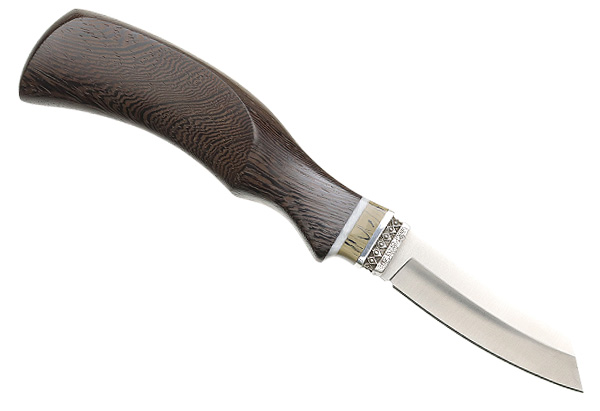 Tampers & Tools Neerup Tobacco Knife - Tanto Wenge with Silver