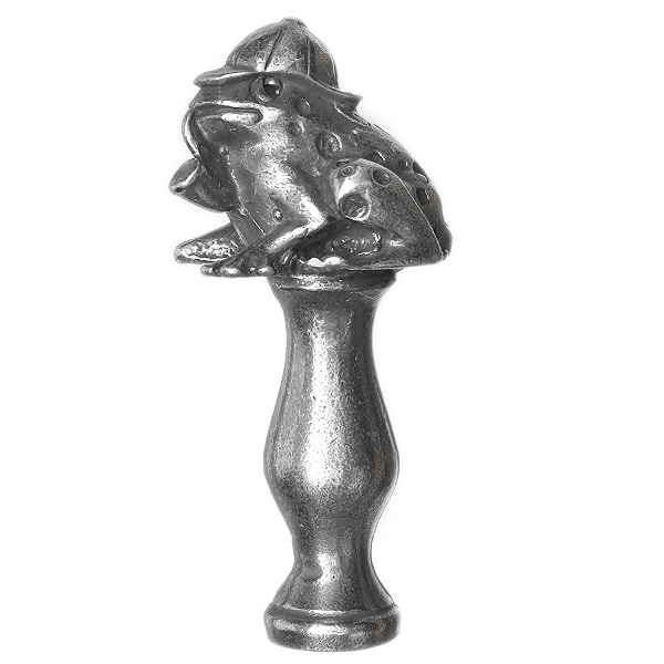 Tampers & Tools Larry Blackett Tamper - Pewter Sherlock Frog