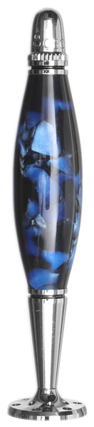Tampers & Tools 8deco Tamper - Buddha Belly Ebony and Blue