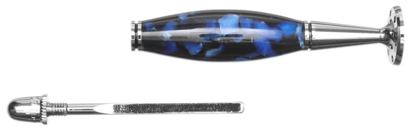 Tampers & Tools 8deco Tamper - Buddha Belly Ebony and Blue