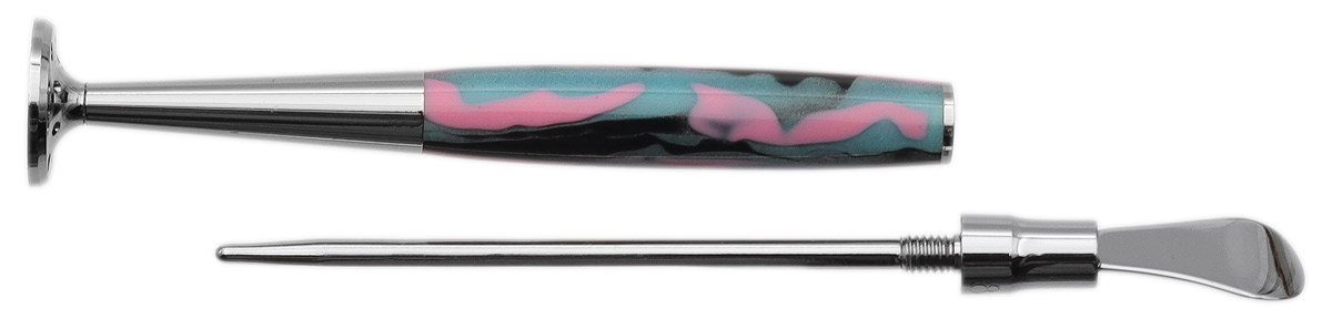 Tampers & Tools 8deco Tamper - Legend Tamper Pink and Black Swirl