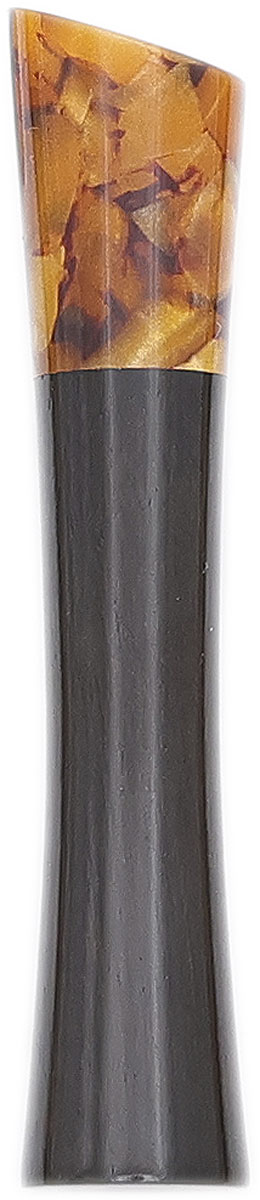 Tampers & Tools Scott Tinker Tamper - Bishop Gaboon Ebony and Tortoise Shell Resin with Brass Pick