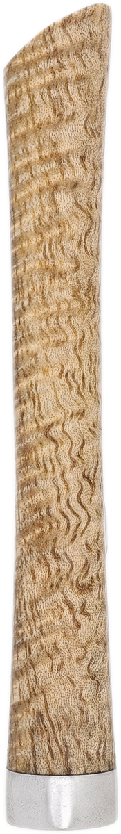 Tampers & Tools Bruno Nuttens Tamper - Curly White Teak with Nickel