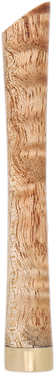 Tampers & Tools Bruno Nuttens Tamper - Curly Mindy Wood with Brass