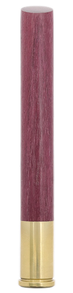 Tampers & Tools Bill Shalosky Tamper - Purpleheart and .45 Auto Rim