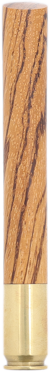 Tampers & Tools Bill Shalosky Tamper - Zebrawood and .45 ACP