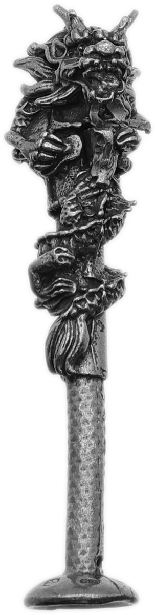 Tampers & Tools Larry Blackett Tamper - Pewter Chinese Dragon