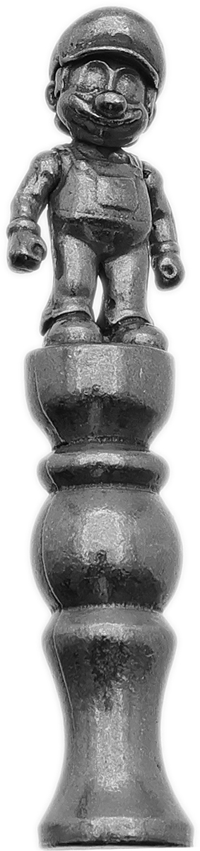 Tampers & Tools Larry Blackett Tamper - Pewter Mario