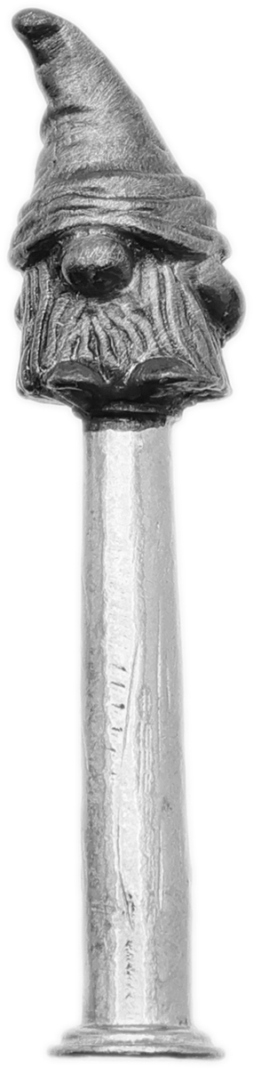 Tampers & Tools Larry Blackett Tamper - Pewter Gnome