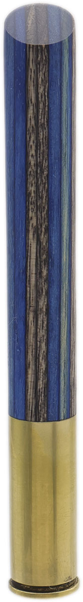 Tampers & Tools Bill Shalosky Tamper - Blue and Black Plywood and .45 Colt
