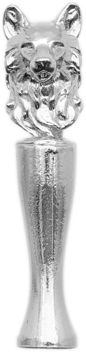 Tampers & Tools Larry Blackett Tamper - Pewter Wolf Head