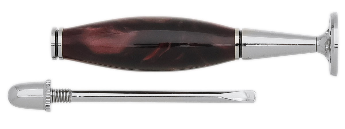 Tampers & Tools 8deco Tamper - Buddha Belly Shimmering Red