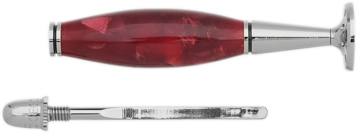 Tampers & Tools 8deco Tamper - Buddha Belly Red Crystal