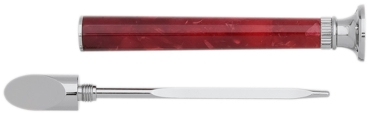 Tampers & Tools 8deco Tamper - Kokka Red Crystal Silver Tamper