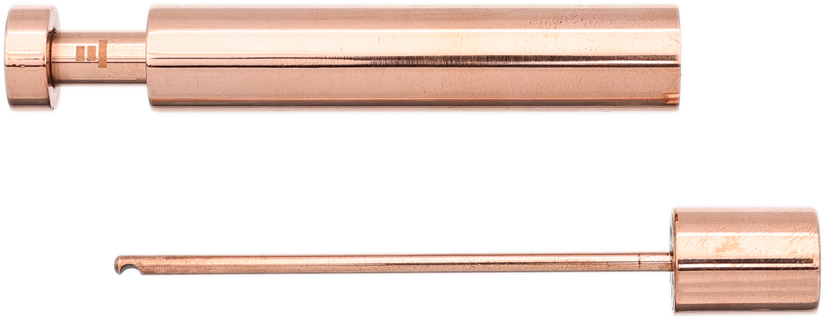 Tampers & Tools Three Pipes Magnetic Brass Tamper (Standard Edition)