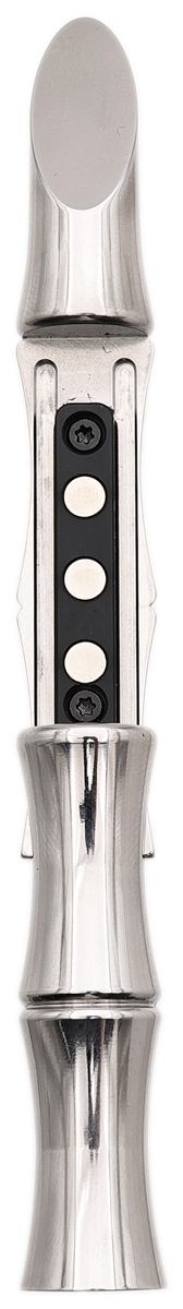 Tampers & Tools Three Pipes EDC Bamboo Stainless Steel Tamper (Silenced Edition)