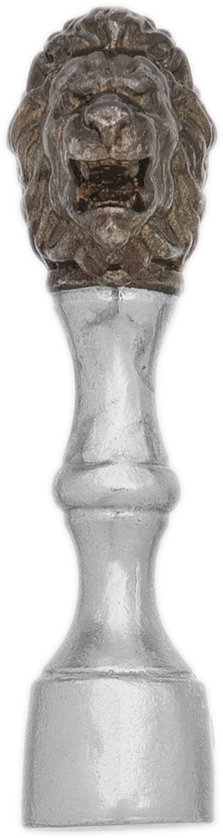 Tampers & Tools Larry Blackett Tamper - Pewter Lion
