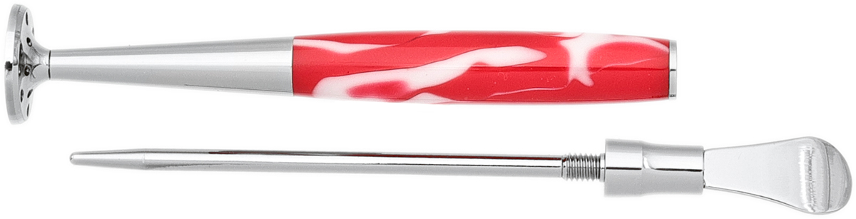 Tampers & Tools 8deco Tamper - Legend Red and White Swirl