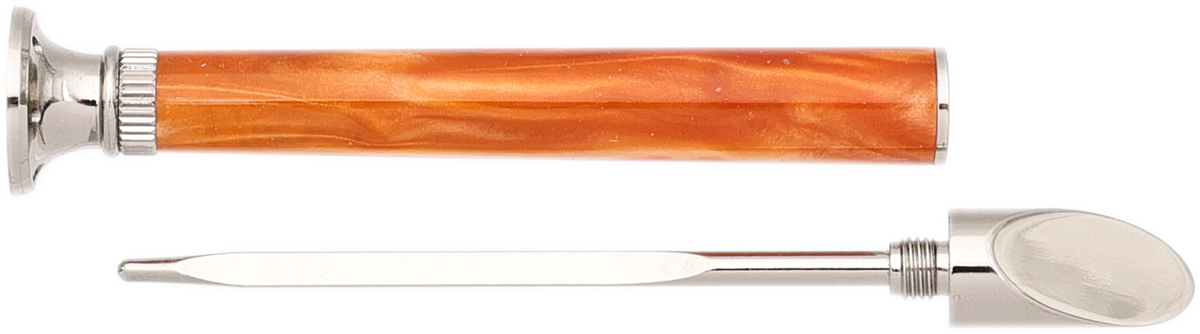 Tampers & Tools 8deco Tamper - Kokka Orange Swirl Silver