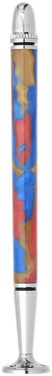 Tampers & Tools 8deco Tamper - Lucky 8 Blue, Red & Brown