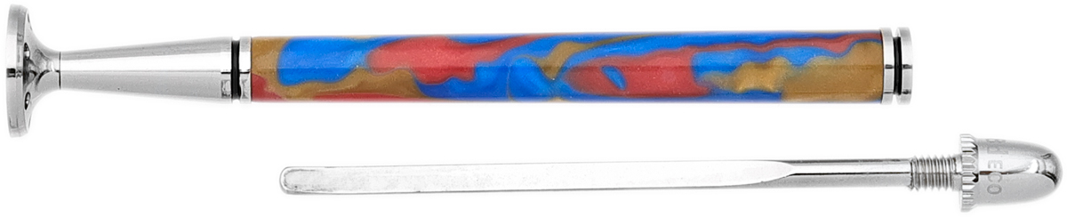 Tampers & Tools 8deco Tamper - Lucky 8 Blue, Red & Brown