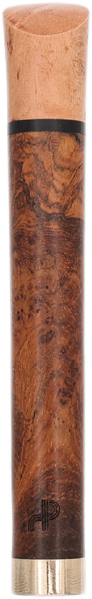 Tampers & Tools Bruno Nuttens Tamper - Teak Burl with Brass, Mindy Wood and Pick