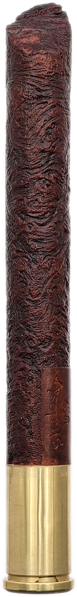 Tampers & Tools Bill Shalosky Tamper - Sandblasted Brown Briar and .45 Auto Rim