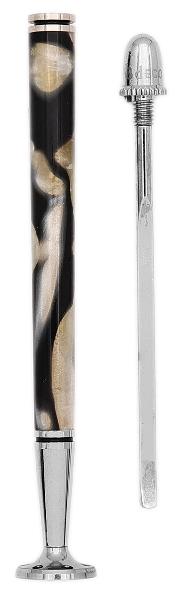 Tampers & Tools 8deco Tamper - Lucky 8 Pearl Black and Yellow