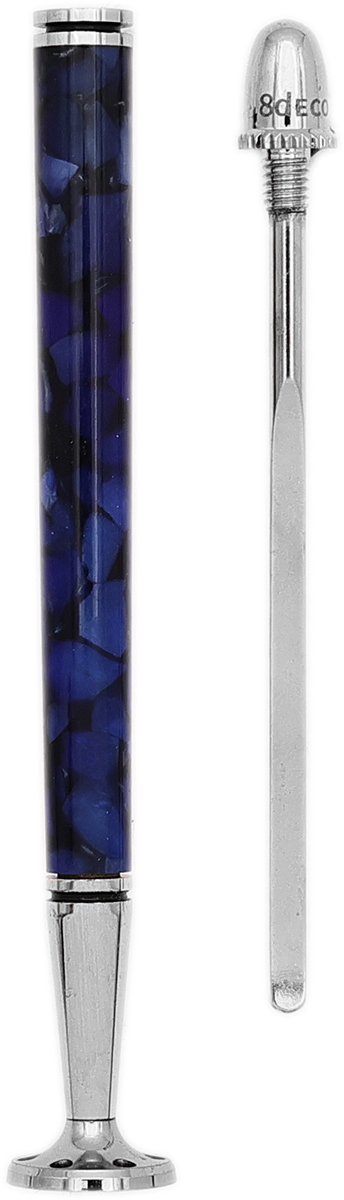 Tampers & Tools 8deco Tamper - Lucky 8 Navy Blue Crystal