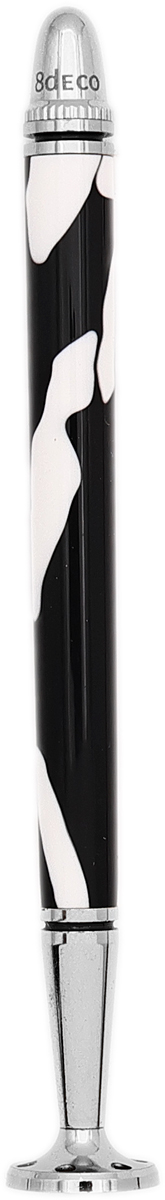 Tampers & Tools 8deco Tamper - Lucky 8 Black and White