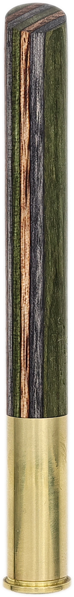 Tampers & Tools Bill Shalosky Tamper - Green, Black and Natural Plywood and .45 Colt