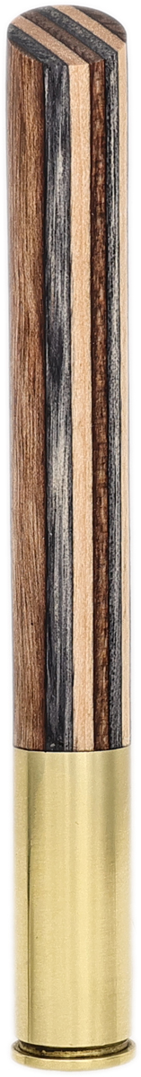 Tampers & Tools Bill Shalosky Tamper - Brown, Black and Natural Plywood and .45 Colt