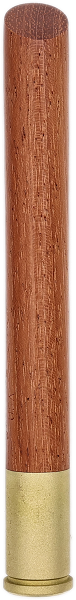 Tampers & Tools Bill Shalosky Tamper - Brazilian Cherry and .45 Auto Rim