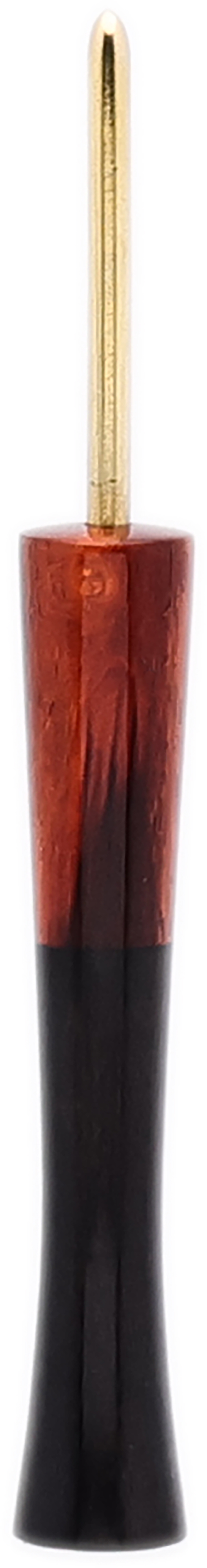 Tampers & Tools Scott Tinker Tamper - Narwhal Rosewood and Gaboon Ebony with Brass Pick