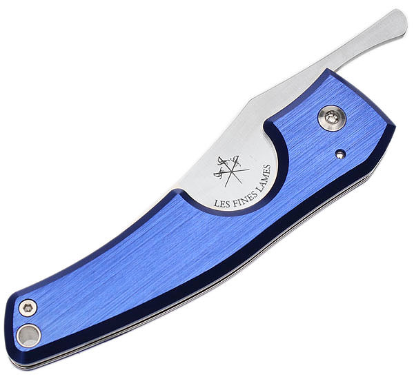 Cutters & Accessories Les Fines Lames Le Petit Cigar Cutter Anodized Blue