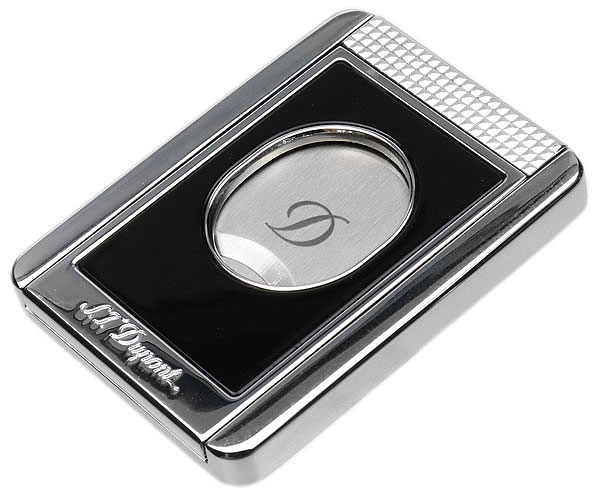 Cutters & Accessories S.T. Dupont Cigar Cutter Stand Black & Chrome
