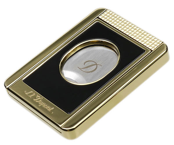 Cutters & Accessories S.T. Dupont Cigar Cutter Stand Black & Gold