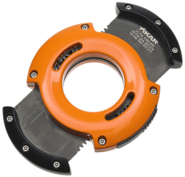 Cutters & Accessories Xikar XO Cutter Orange and Black