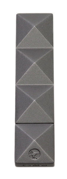 Cutters & Accessories Colibri Quasar Punch Cigar Cutter Metallic Charcoal