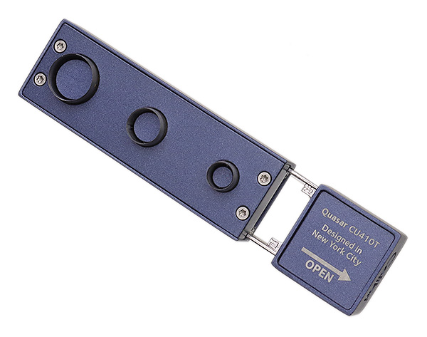 Cutters & Accessories Colibri Quasar Punch Cigar Cutter Metallic Navy