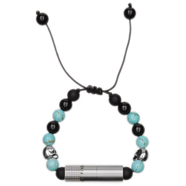Cutters & Accessories Les Fines Lames Punch Bracelet Turquoise Skull
