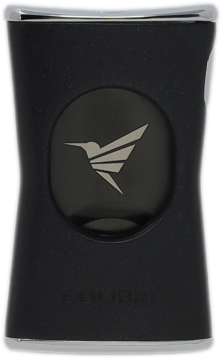 Cutters & Accessories Colibri Cigar Cutter - Slim Black and Chrome