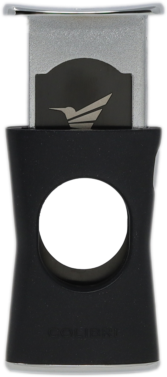 Cutters & Accessories Colibri Cigar Cutter - Slim Black and Chrome